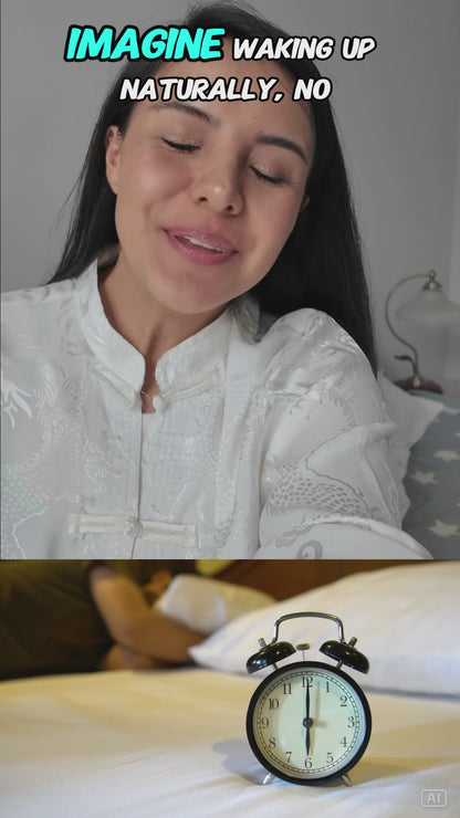 100% Smart Vibrating Wake-Up Alarm - Black