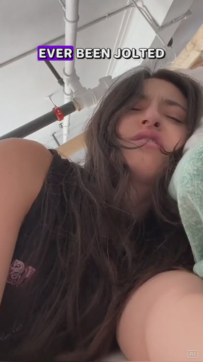 100% Smart Vibrating Wake-Up Alarm - Black